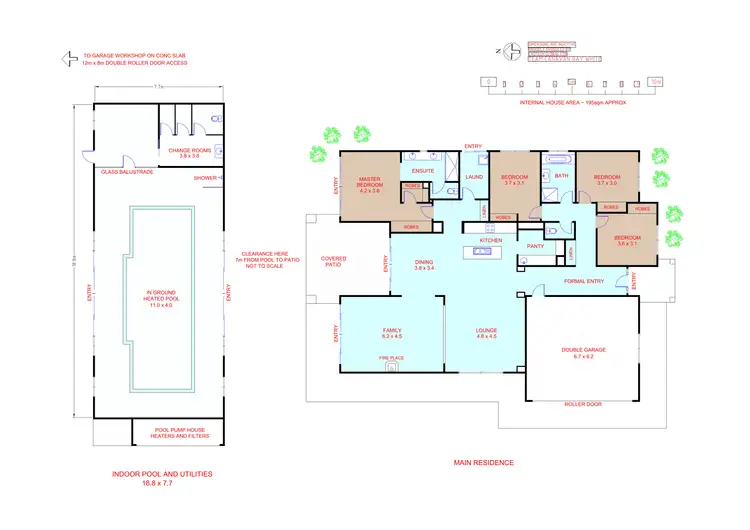Floorplan of Homely house listing, 11 Donovans Way, Mansfield VIC 3722