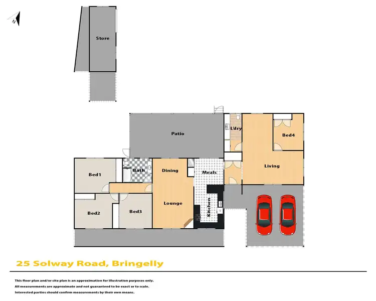 Floorplan of Homely house listing, 25 Solway Road, Bringelly NSW 2556