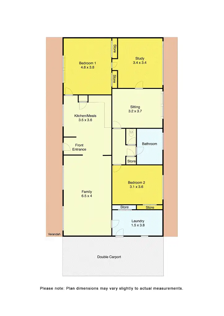 Floorplan of Homely rural property listing, 177 Golf Course Road, Snake Valley VIC 3351