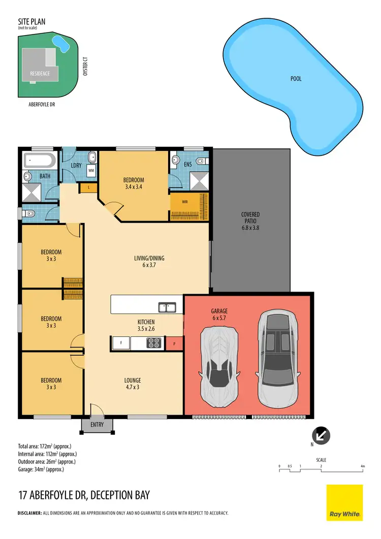 Floorplan of Homely house listing, 17 Aberfoyle Drive, Deception Bay QLD 4508