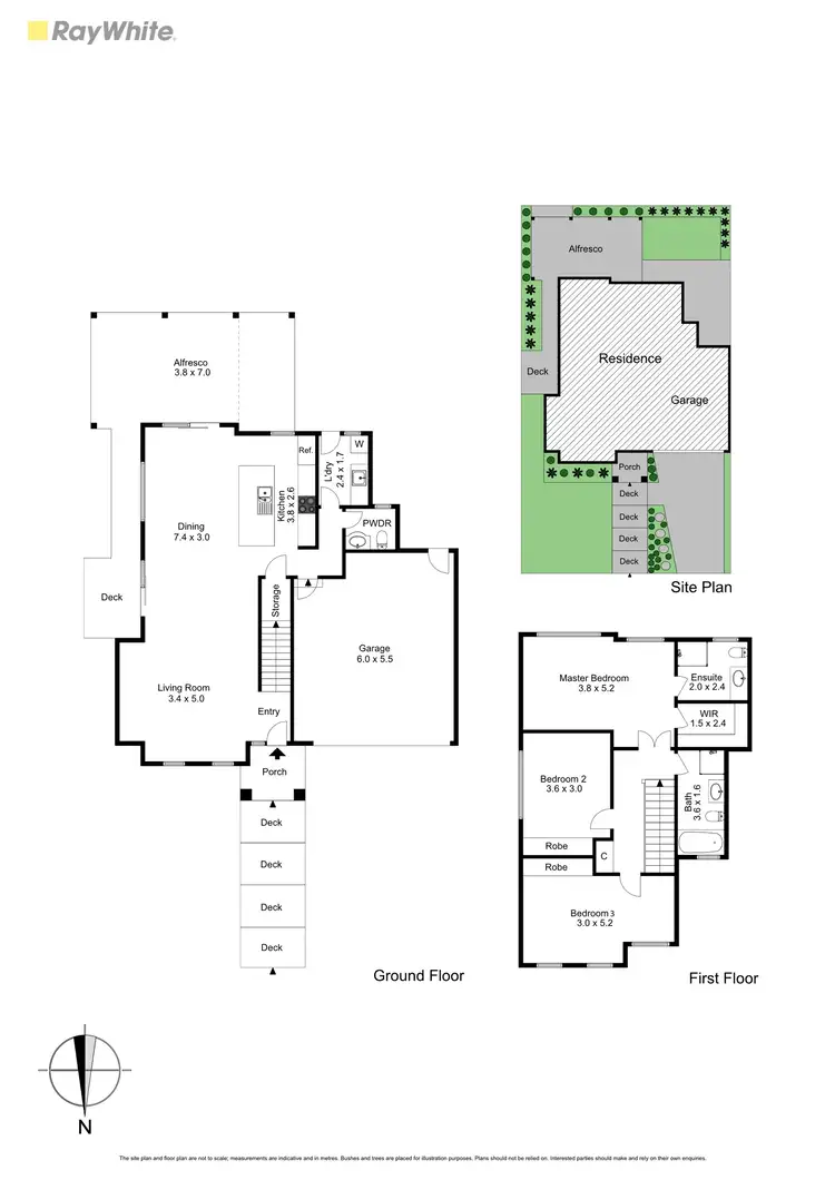 Floorplan of Homely house listing, 44 Lily Way, Skye VIC 3977