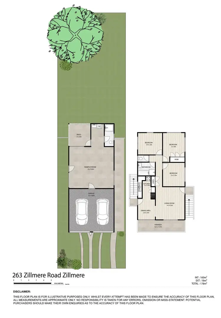 Floorplan of Homely house listing, 263 Zillmere Road, Zillmere QLD 4034