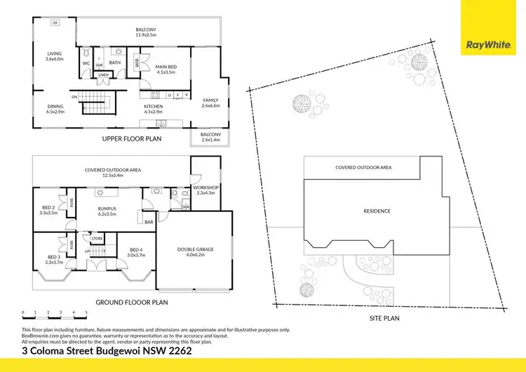 Floorplan of Homely house listing, 3 Coloma Street, Budgewoi NSW 2262