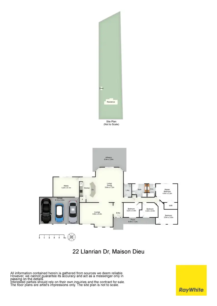 Floorplan of Homely house listing, 22 Llanrian Drive, Singleton NSW 2330