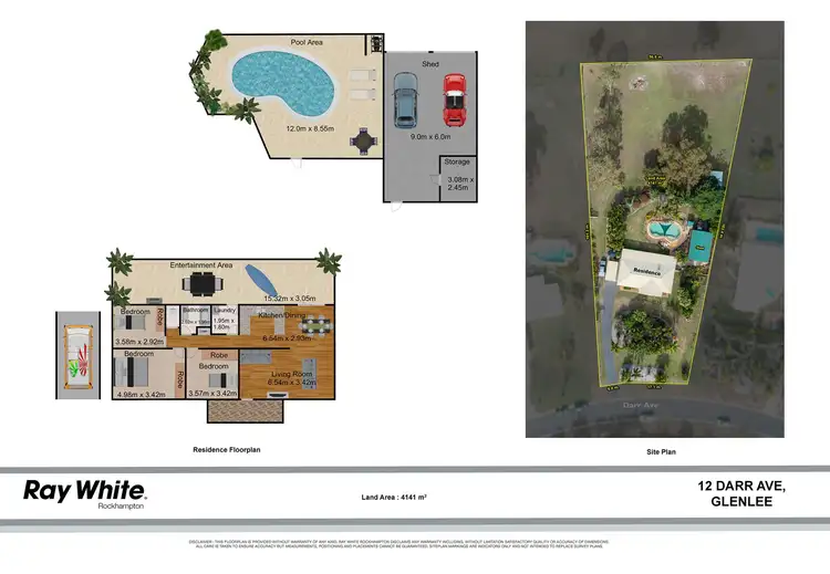 Floorplan of Homely house listing, 12 Darr Avenue, Glenlee QLD 4711