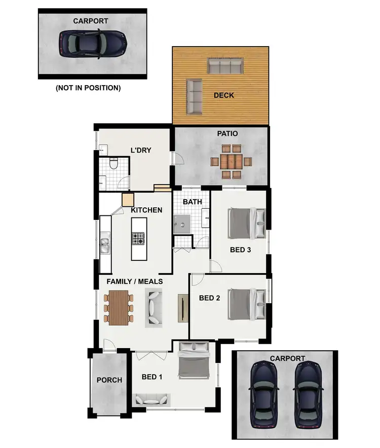 Floorplan of Homely house listing, 27 Clematis Street, Inala QLD 4077