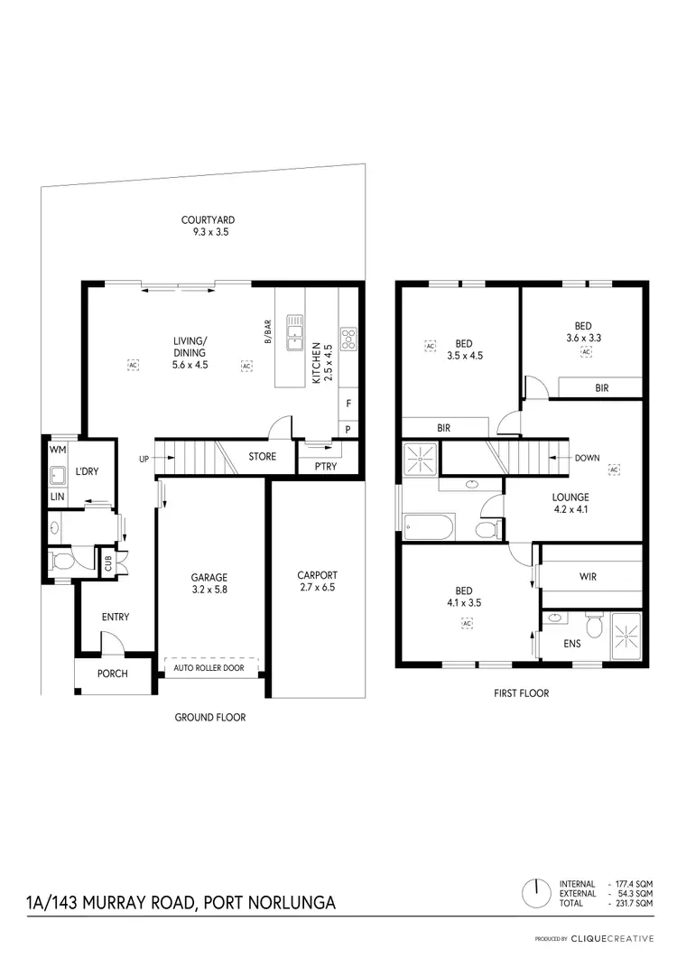 Floorplan of Homely house listing, 1/143A Murray Road, Port Noarlunga SA 5167