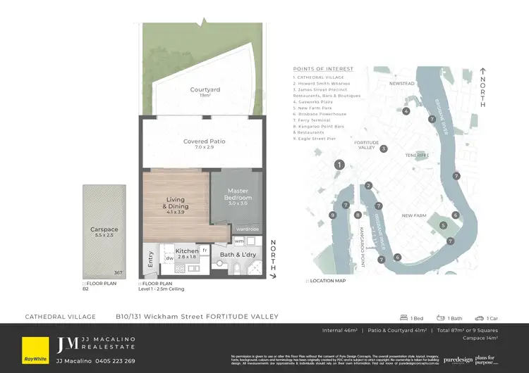Floorplan of Homely apartment listing, B10/131 Wickham Street, Fortitude Valley QLD 4006
