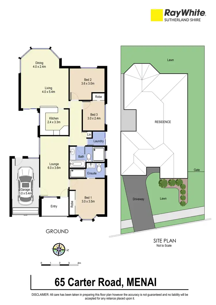 Floorplan of Homely house listing, 65 Carter Road, Menai NSW 2234