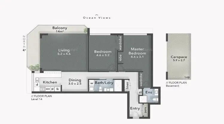 Floorplan of Homely apartment listing, 15B/50 Old Burleigh Road, Surfers Paradise QLD 4217