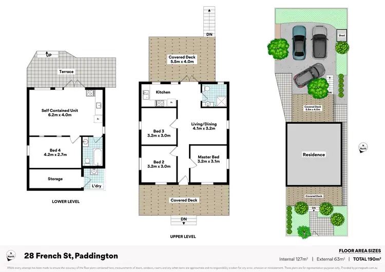 Floorplan of Homely house listing, 28 French Street, Paddington QLD 4064