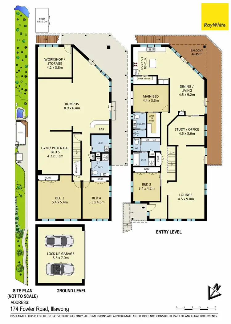 Floorplan of Homely house listing, 174 Fowler Road, Illawong NSW 2234