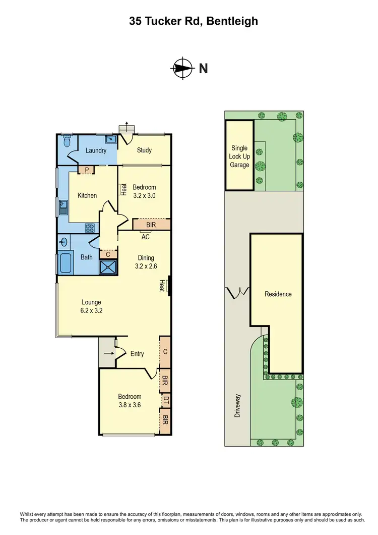 Floorplan of Homely house listing, 35 Tucker Road, Bentleigh VIC 3204