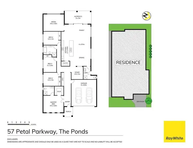 Floorplan of Homely house listing, 57 Petal Parkway, The Ponds NSW 2769