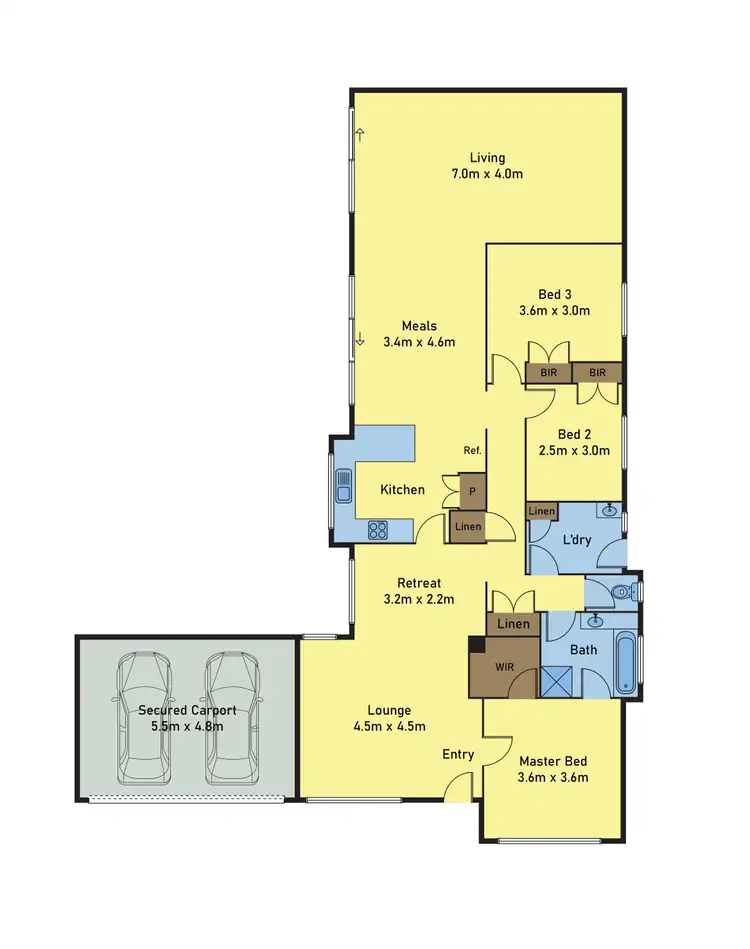 Floorplan of Homely house listing, 30 McKellar Avenue, Hoppers Crossing VIC 3029