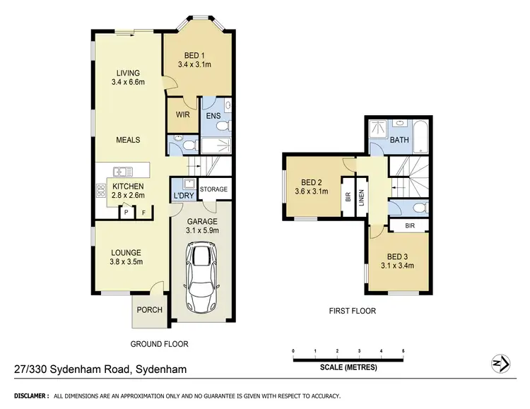 Floorplan of Homely house listing, 27/330 Sydenham Road, Sydenham VIC 3037