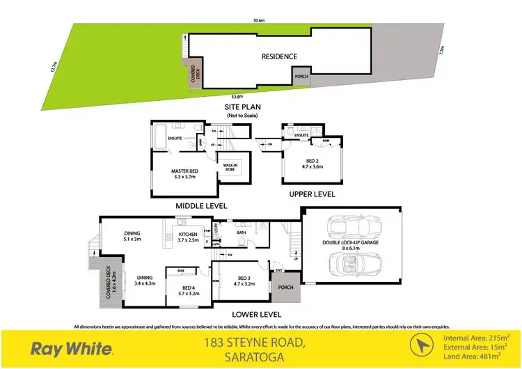 Floorplan of Homely house listing, 183 Steyne Road, Saratoga NSW 2251