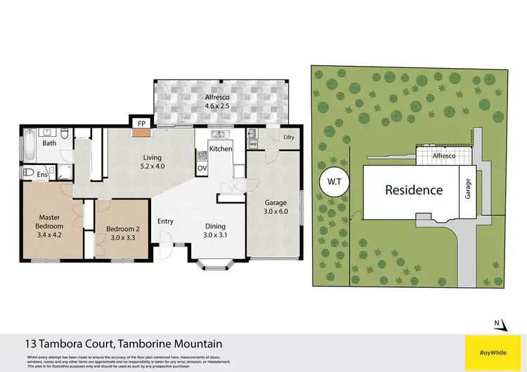 Floorplan of Homely house listing, 13 Tambora Court, Tamborine Mountain QLD 4272