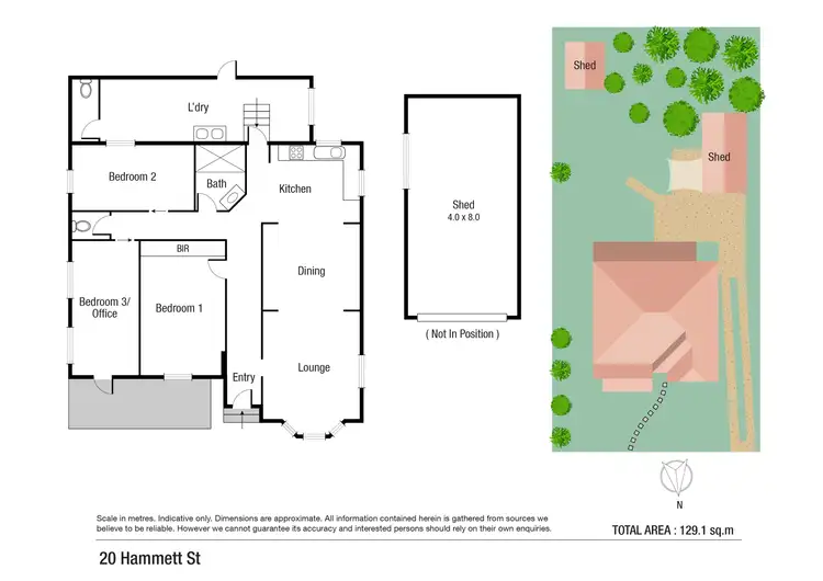 Floorplan of Homely house listing, 20 Hammett Street, Currajong QLD 4812