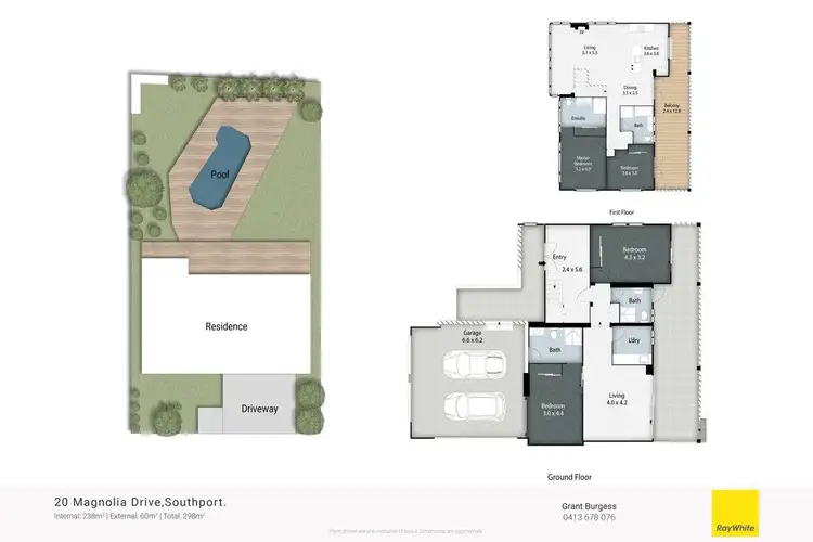 Floorplan of Homely house listing, 20 Magnolia Drive, Southport QLD 4215