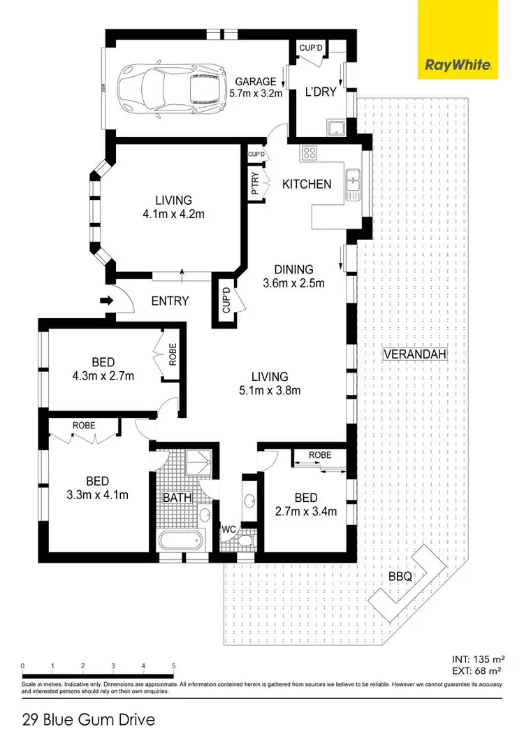 Floorplan of Homely house listing, 29 Blue Gum Drive, Newtown QLD 4350