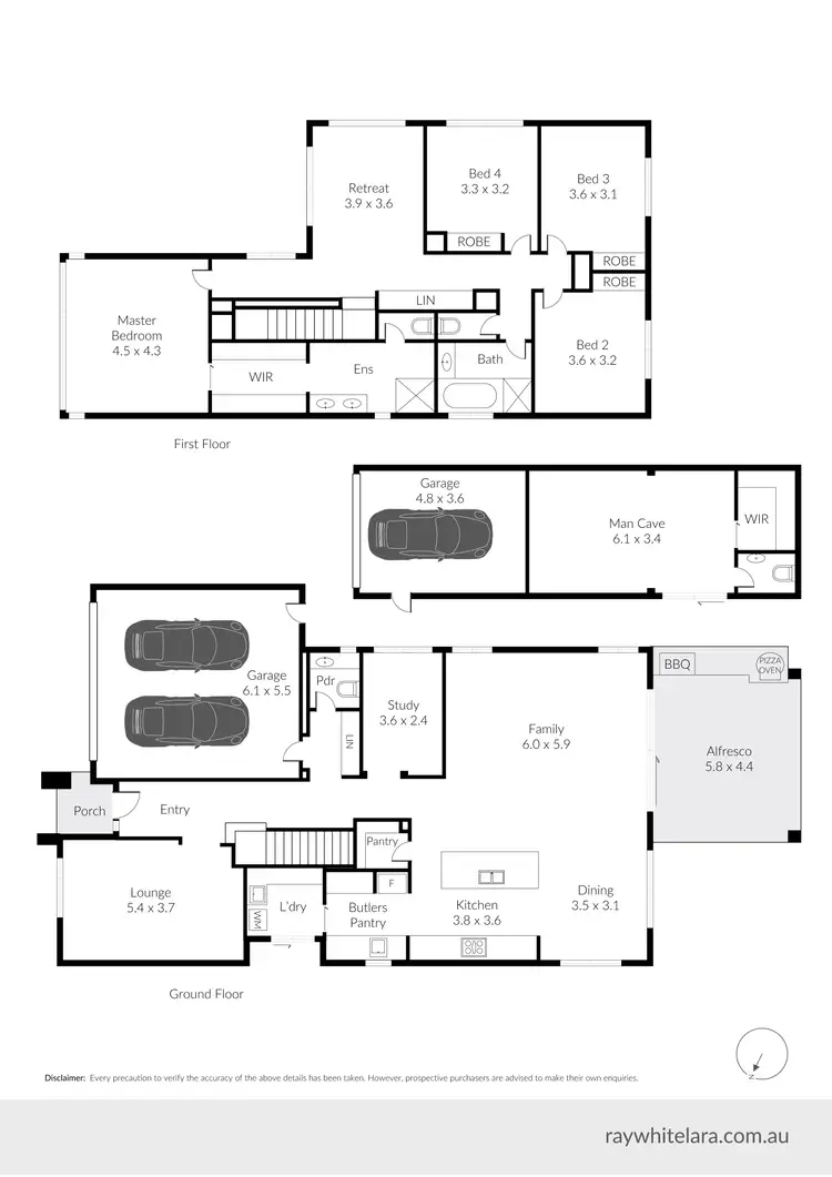 Floorplan of Homely house listing, 10 Whistling Duck Drive, Lara VIC 3212