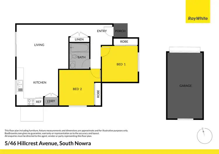 Floorplan of Homely house listing, 5/46 Hillcrest Avenue, South Nowra NSW 2541
