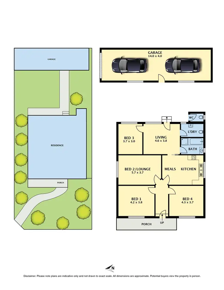 Floorplan of Homely house listing, 88 Nicholson Street, Coburg VIC 3058