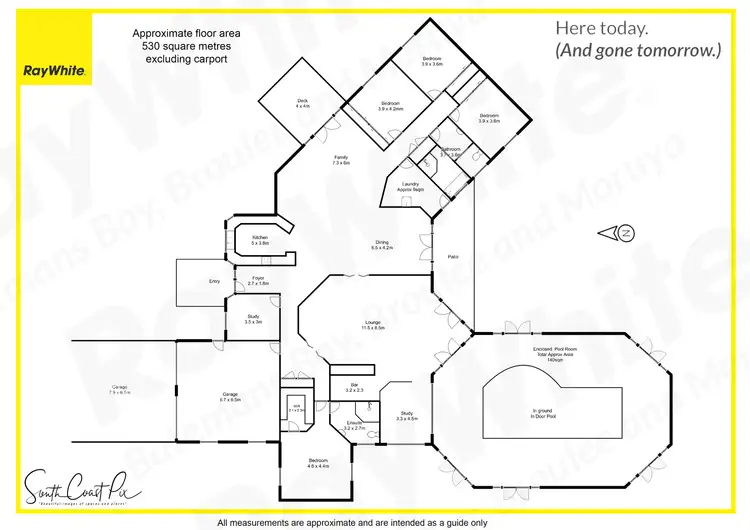 Floorplan of Homely house listing, 62 Yarragee Road, Moruya NSW 2537
