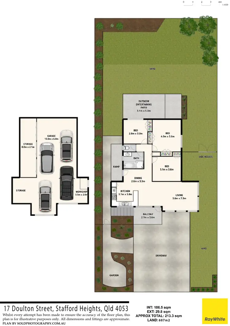 Floorplan of Homely house listing, 17 Doulton Street, Stafford Heights QLD 4053