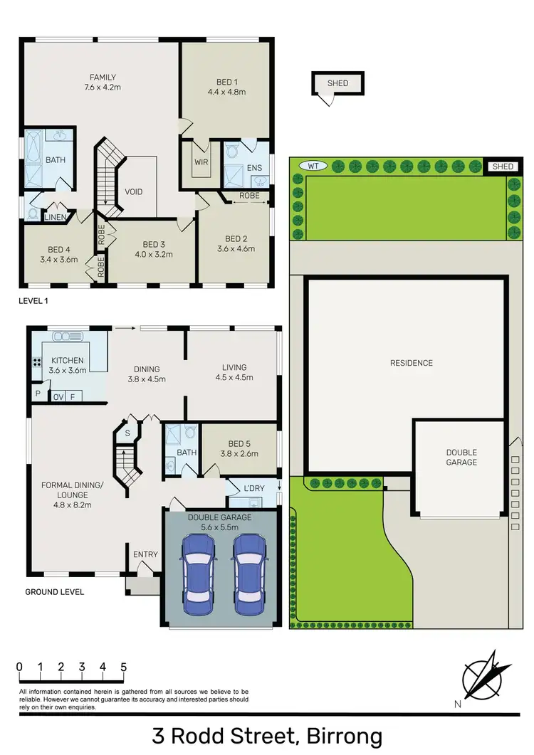 Floorplan of Homely house listing, 3 Rodd Street, Birrong NSW 2143