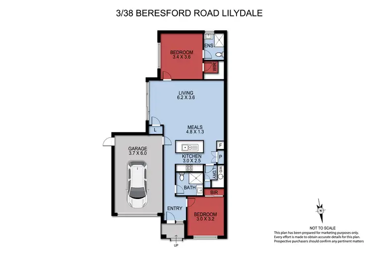 Floorplan of Homely house listing, 3/38 Beresford Road, Lilydale VIC 3140