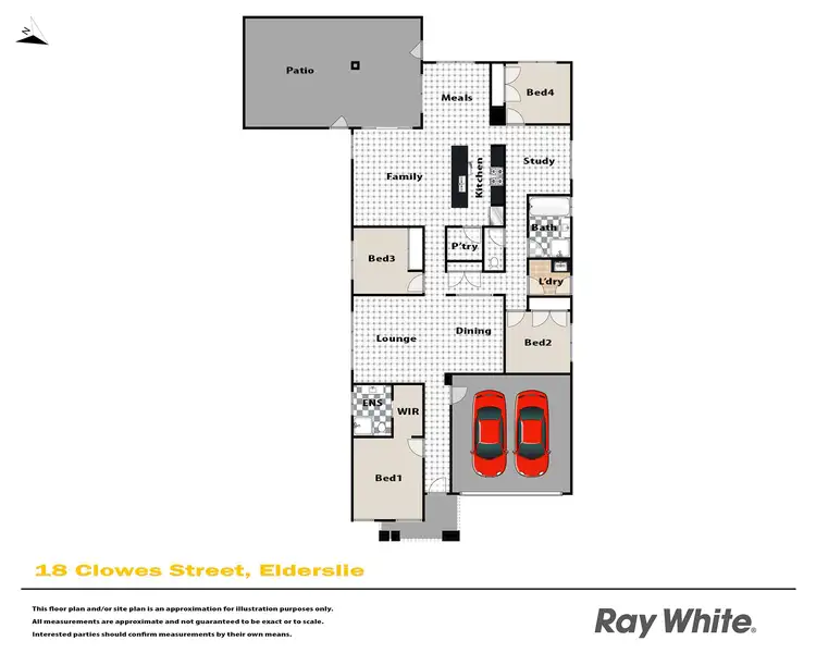 Floorplan of Homely house listing, 18 Clowes Street, Elderslie NSW 2570