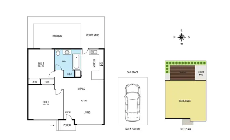 Floorplan of Homely unit listing, 5/159 North Road, Reservoir VIC 3073