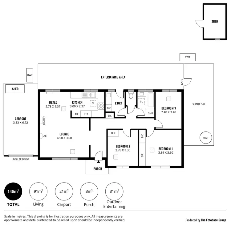 Floorplan of Homely house listing, 4 Ween Avenue, Happy Valley SA 5159