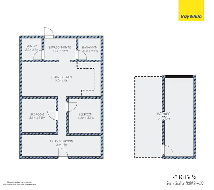 Floorplan of Homely house listing, 4 Rolfe Street, South Grafton NSW 2460