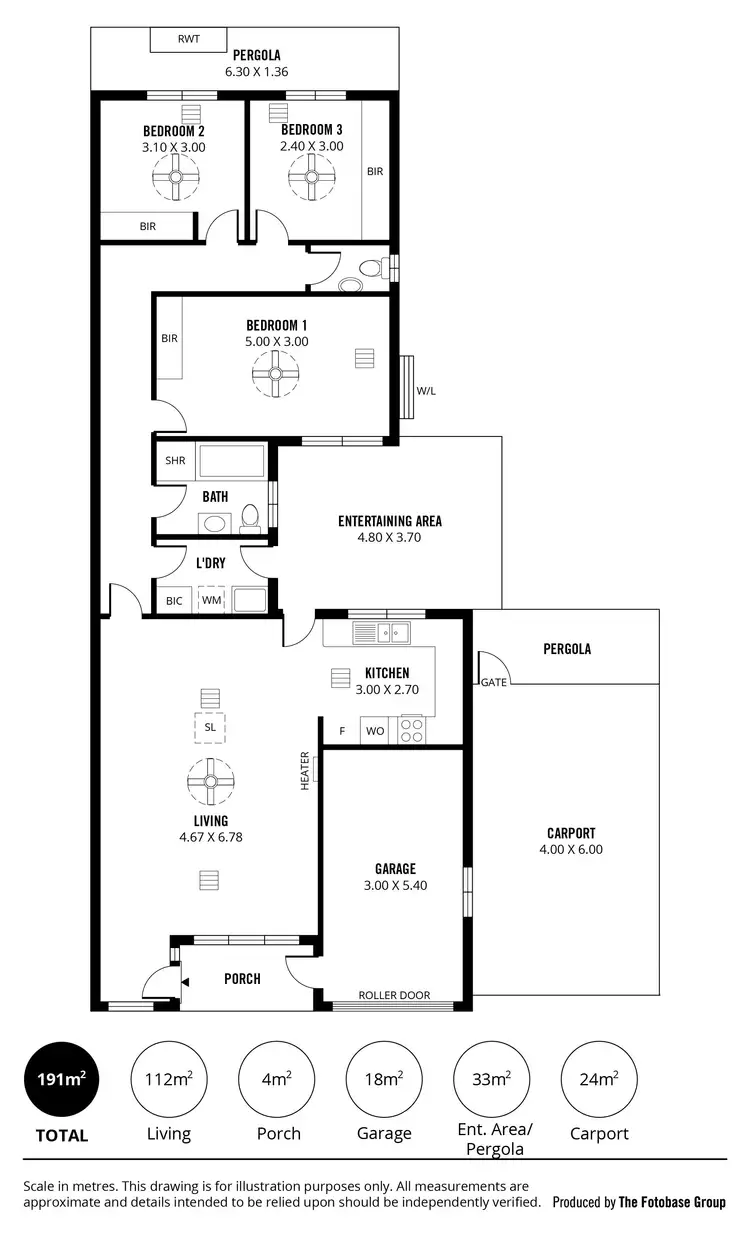 Floorplan of Homely unit listing, 12/11 Thomas Drive, Happy Valley SA 5159