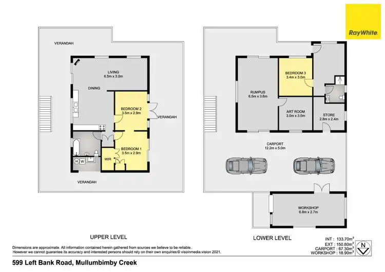 Floorplan of Homely house listing, 599 Left Bank Road, Mullumbimby Creek NSW 2482