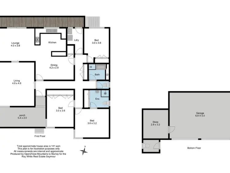 Floorplan of Homely house listing, 155 Anzac Avenue, Seymour VIC 3660