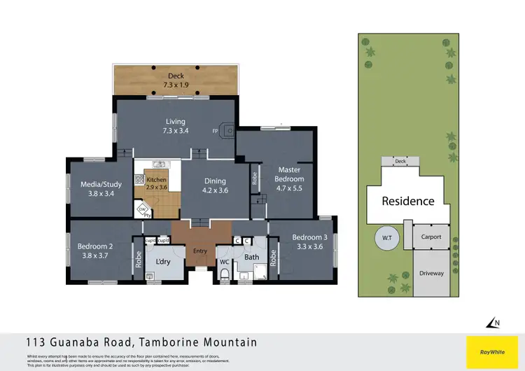 Floorplan of Homely house listing, 113 Guanaba Road, Tamborine Mountain QLD 4272