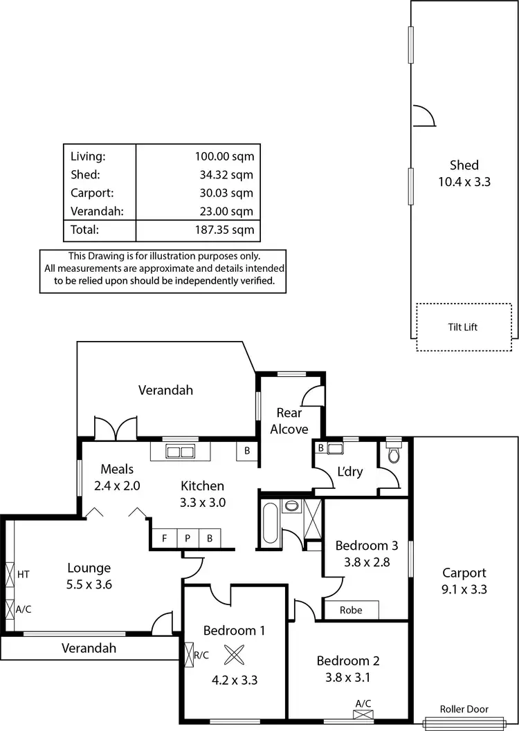 Floorplan of Homely house listing, 10 Torrens Avenue, Lockleys SA 5032