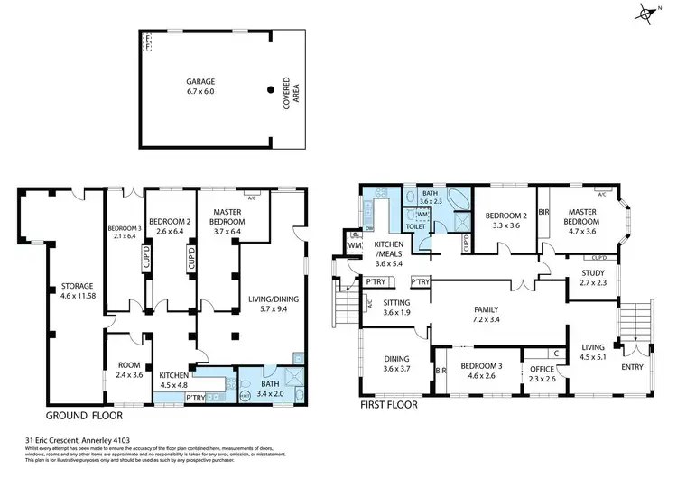 Floorplan of Homely house listing, 31 Eric Crescent, Annerley QLD 4103