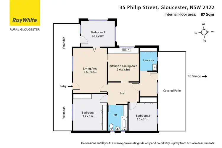 Floorplan of Homely house listing, 35 Philip Street, Gloucester NSW 2422