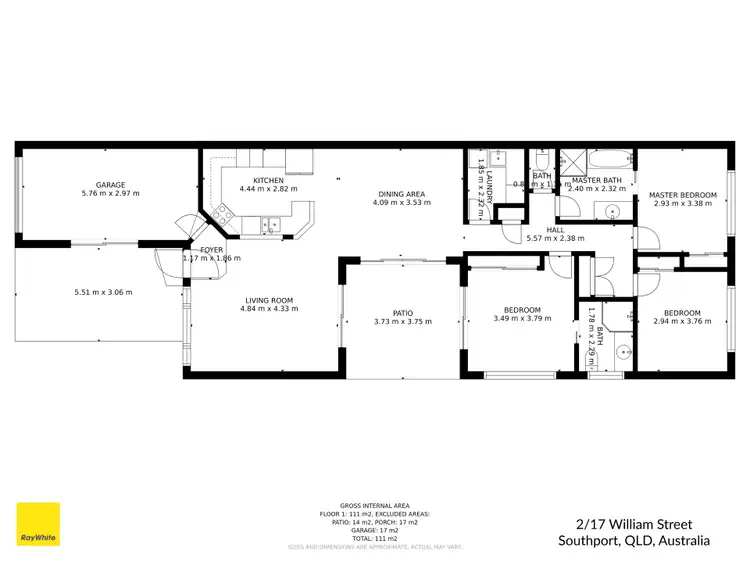 Floorplan of Homely house listing, 2/17 William Street, Southport QLD 4215