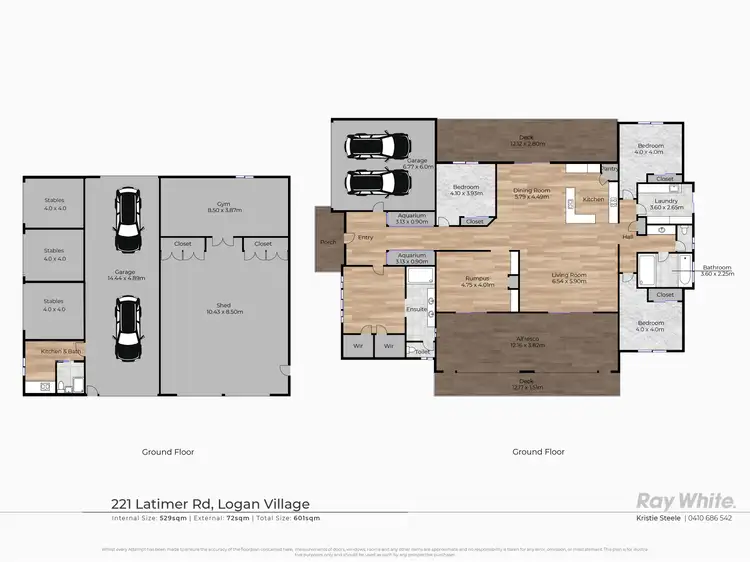 Floorplan of Homely rural property listing, 221 Latimer Road, Logan Village QLD 4207