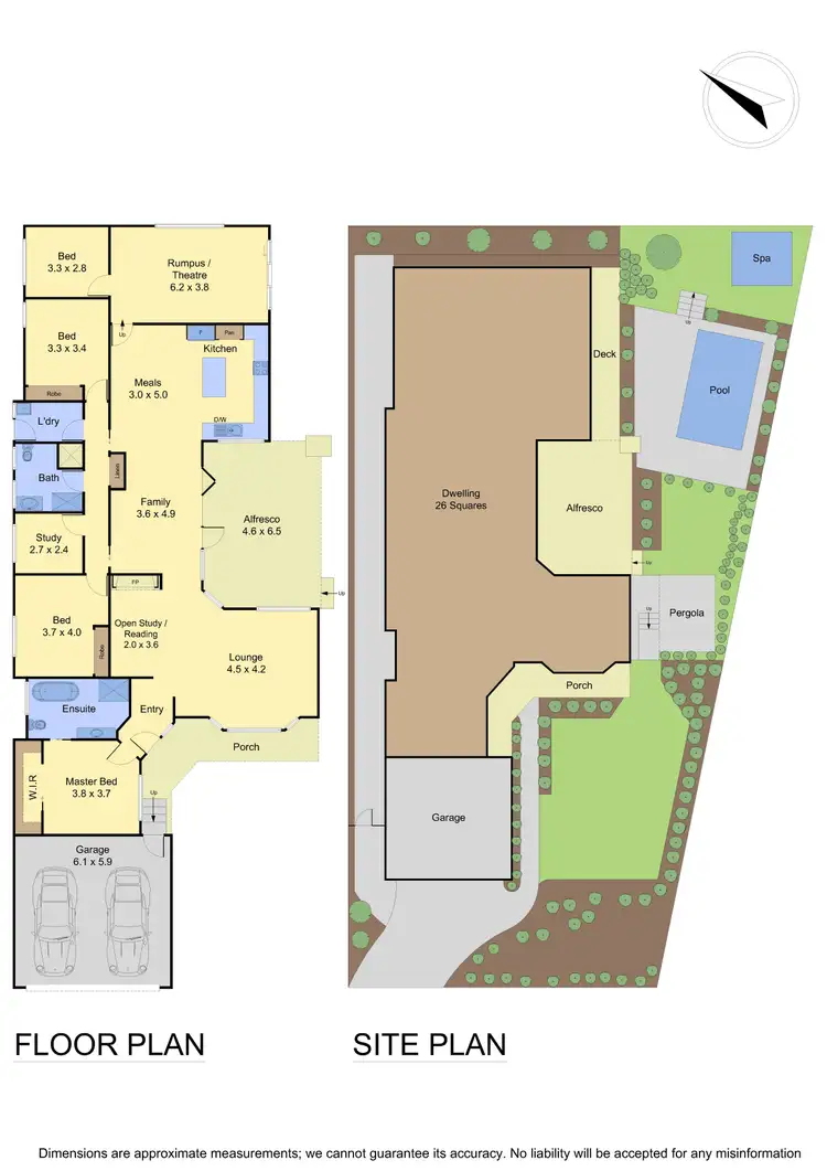 Floorplan of Homely house listing, 6 Liddamore Court, Rowville VIC 3178