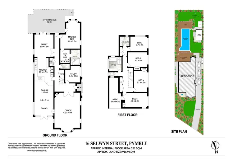 Floorplan of Homely house listing, 16 Selwyn Street, Pymble NSW 2073