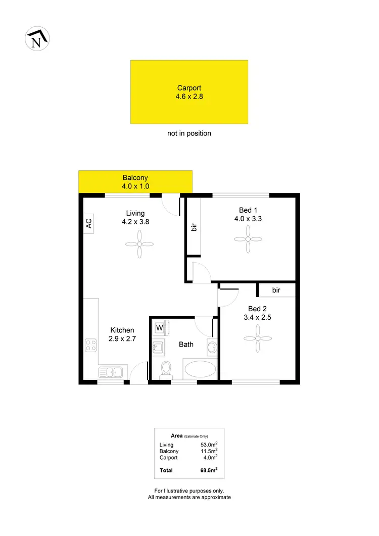 Floorplan of Homely house listing, 8/63 Milner Road, Richmond SA 5033