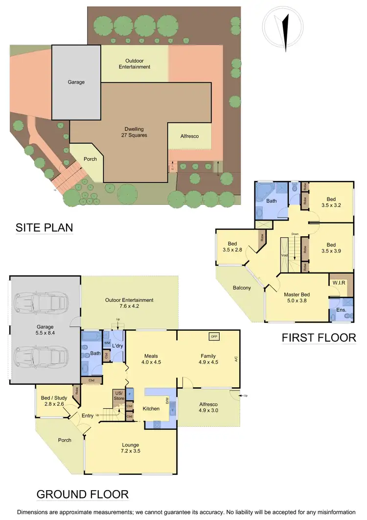 Floorplan of Homely house listing, 97 Pia Drive, Rowville VIC 3178