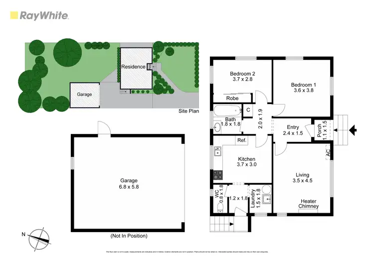 Floorplan of Homely house listing, 5 Woonah Street, Chadstone VIC 3148